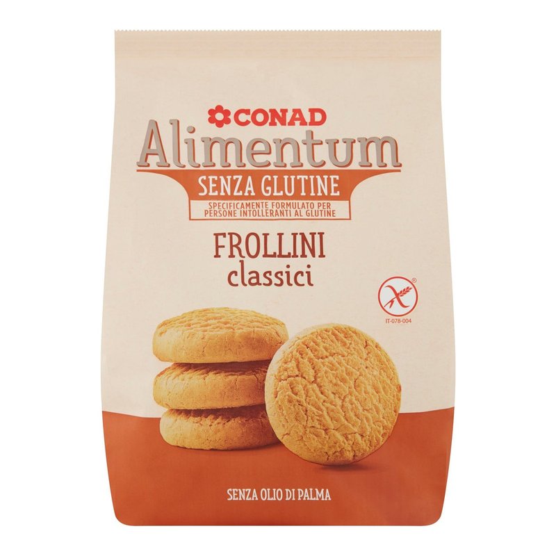 Conad - Alimentum Frollini Classici Senza Glutine 400 g
