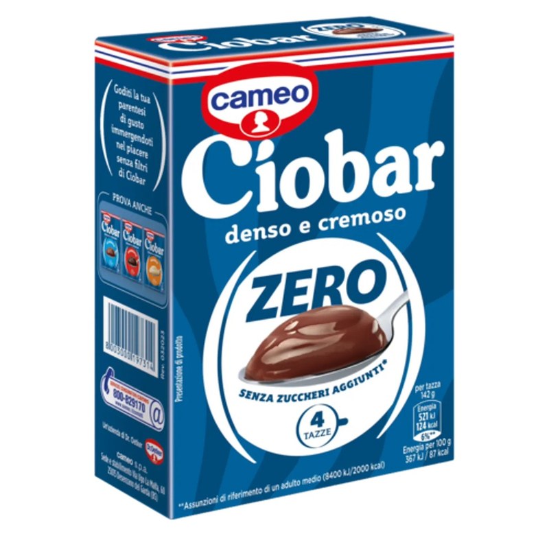 Ciobar - Zero Senza Zuccheri Aggiunti