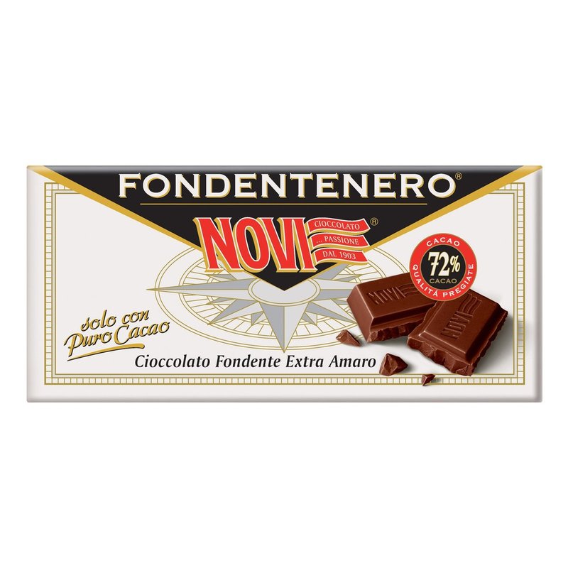 Novi - Fondentenero 72% Cacao