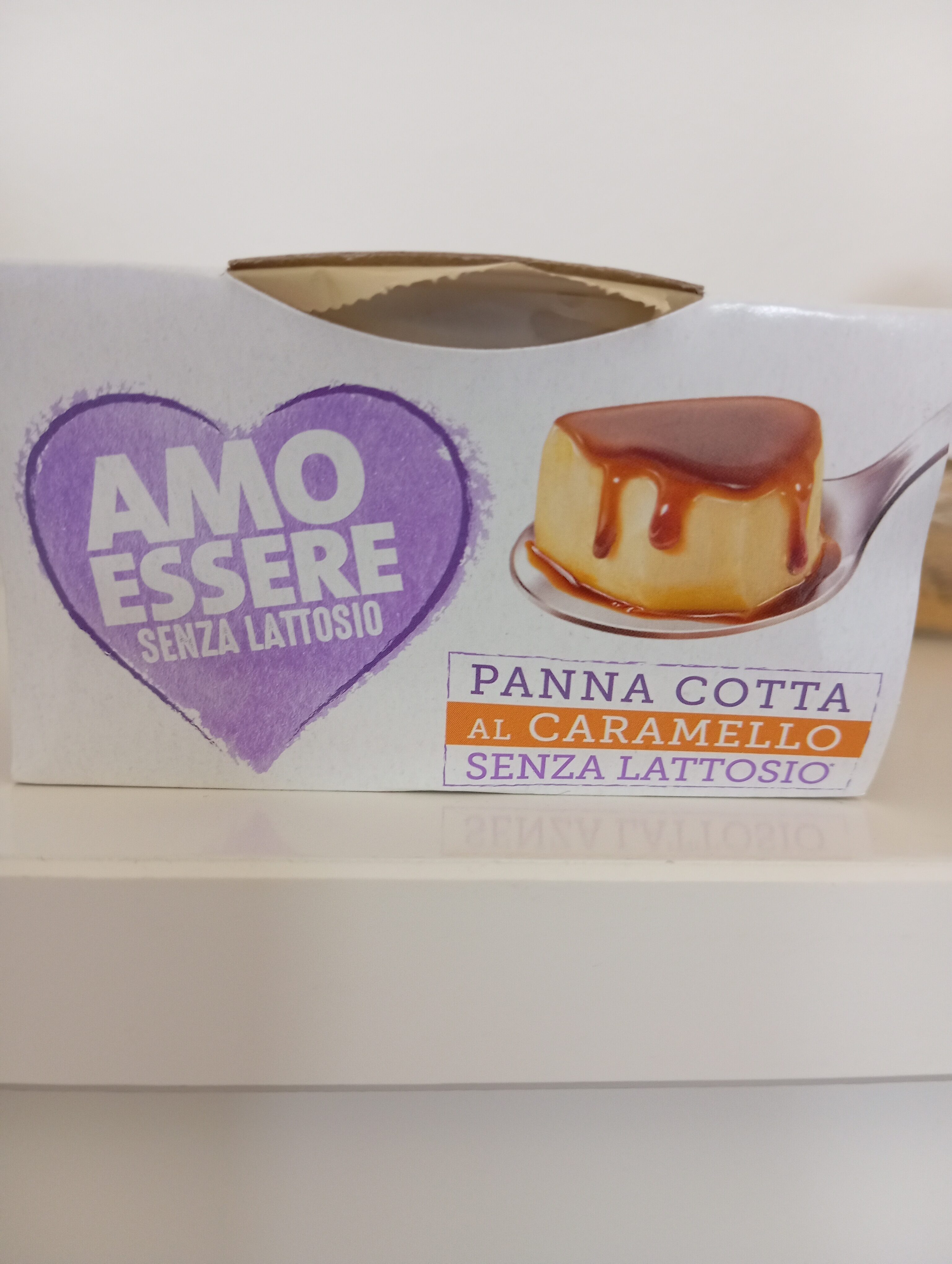 Eurospin - Panna Cotta al Caramello Senza Lattosio Amo Essere