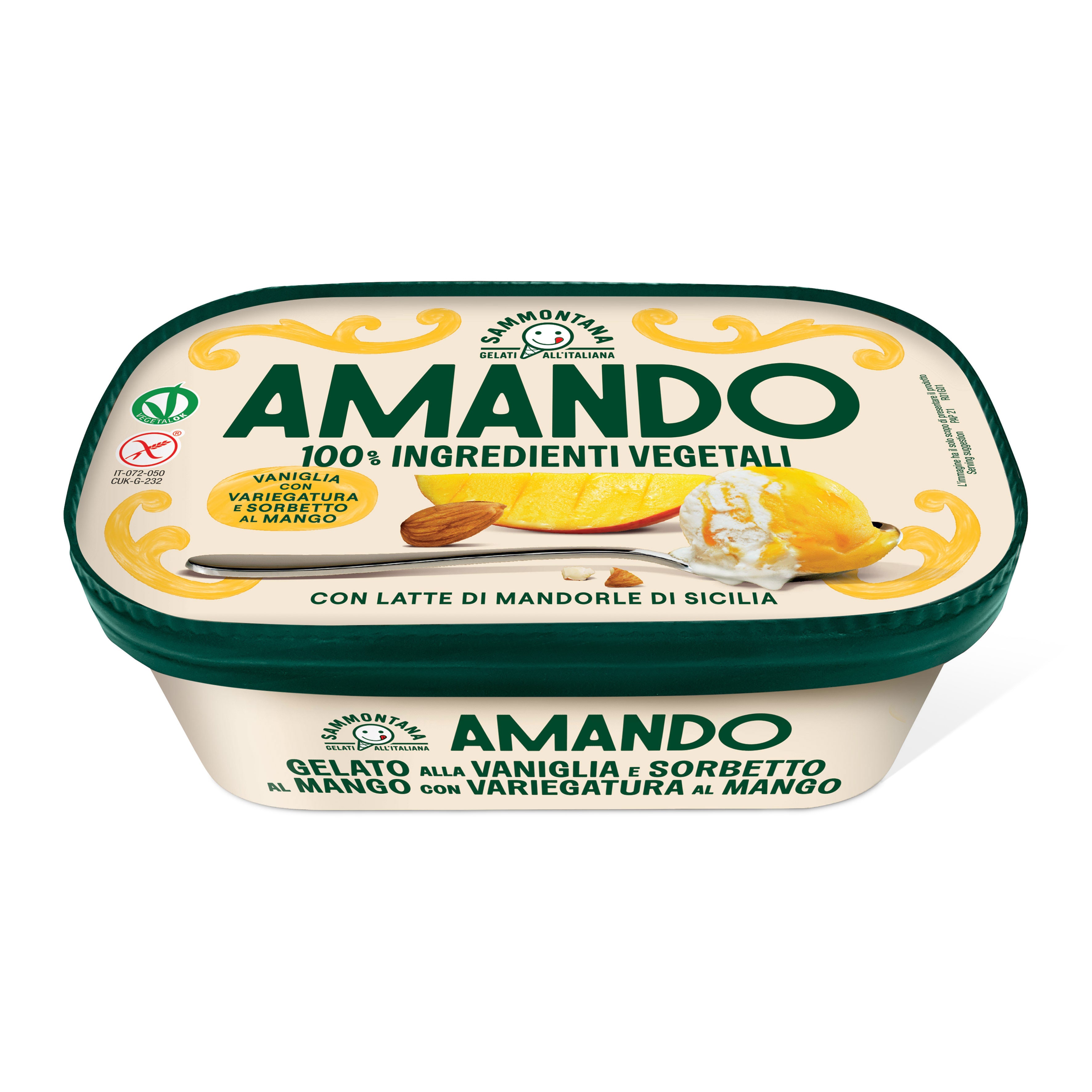Sammontana - Amando Vaschetta Vaniglia e Mango