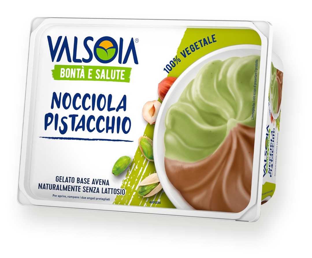 Valsoia - Vaschetta Nocciola Pistacchio