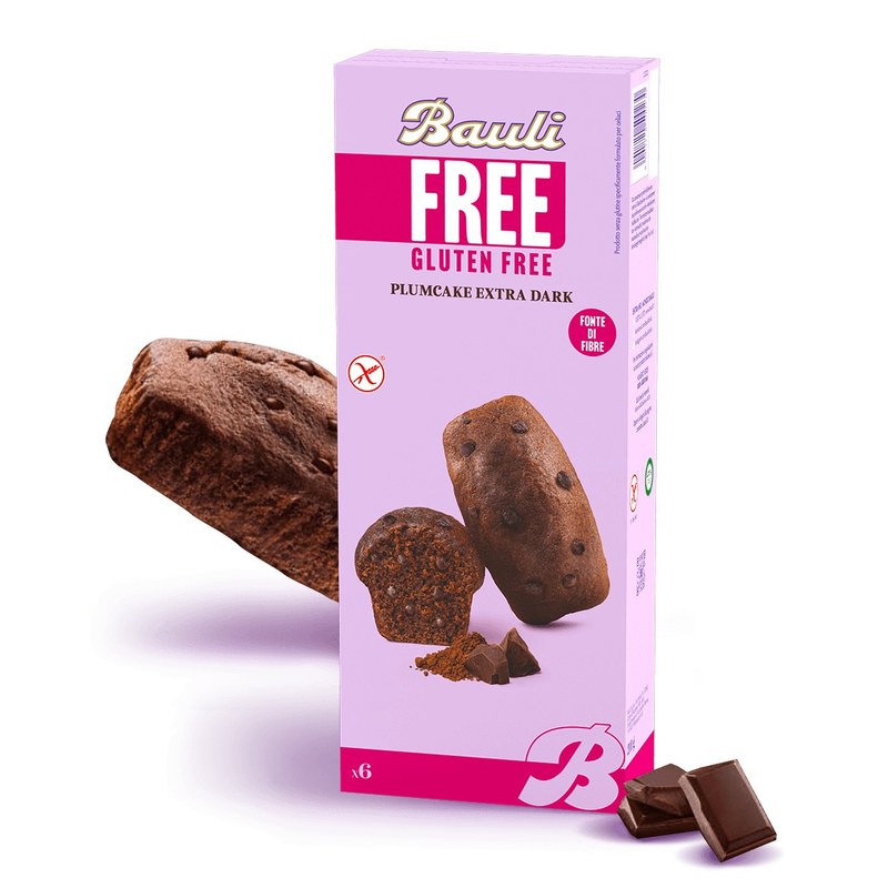 Bauli - Plumcake Extra Dark Senza Glutine