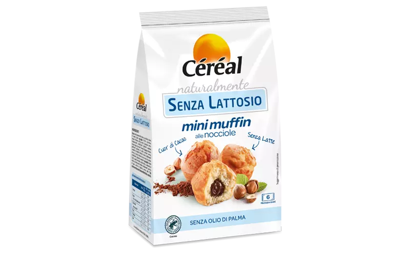 Cèrèal - Mini Muffin alle Nocciole