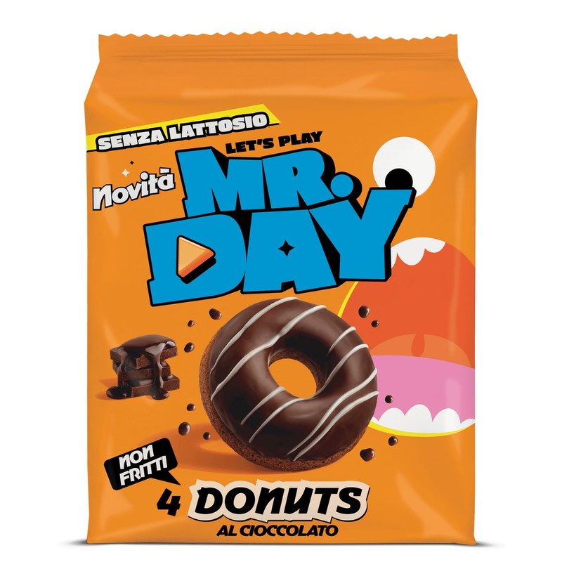 MrDay - Donuts al Cioccolato Senza Lattosio