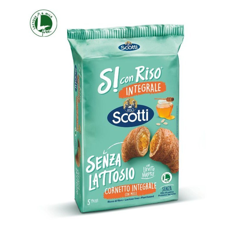 Si Con Riso - Cornetti Integrali con Miele