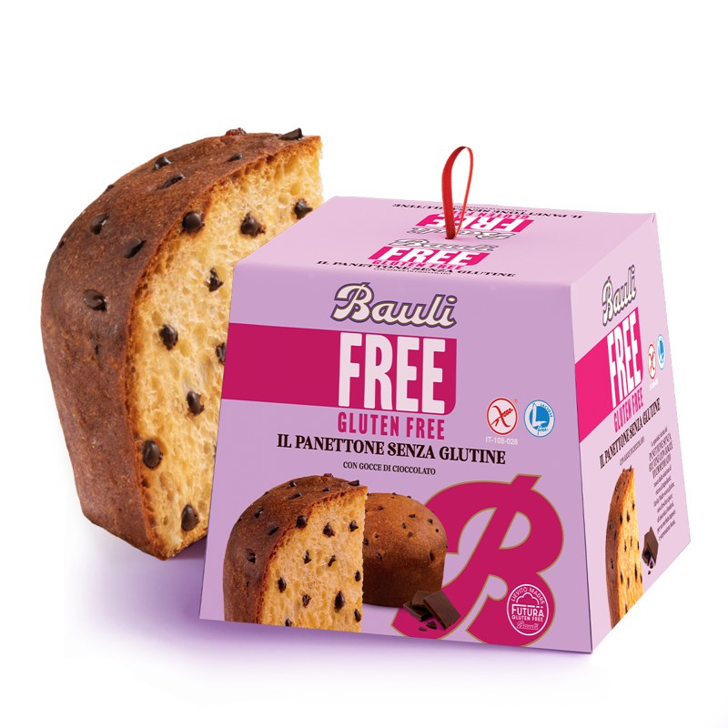 Bauli - Panettone Senza Glutine con Gocce di Cioccolato