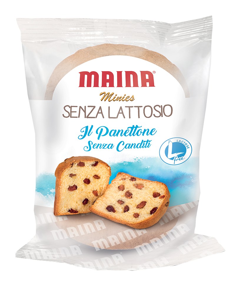 Maina - Mini Panettone Senza Canditi Senza Lattosio
