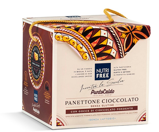 Nutrifree - Panettone Cioccolato Senza Glutine e Senza Lattosio