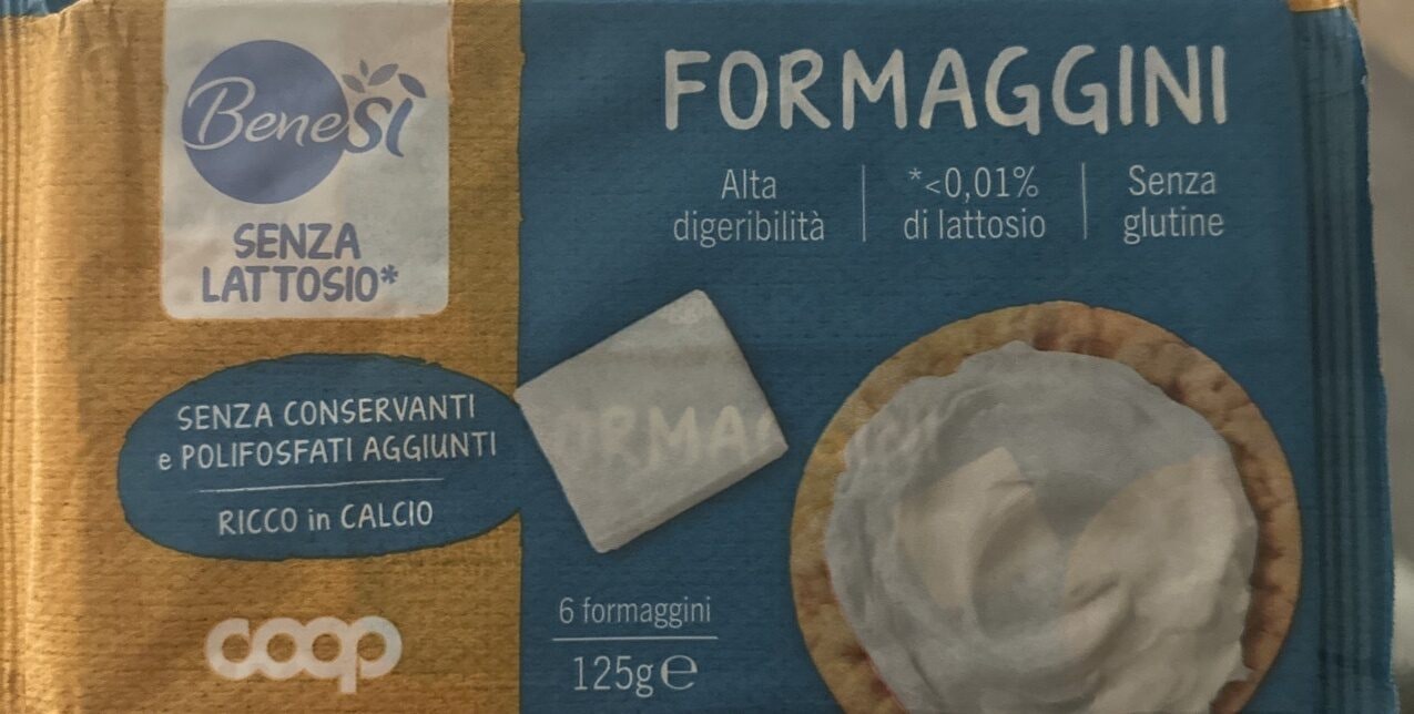 Coop - Formaggini Senza Lattosio Bene Sì