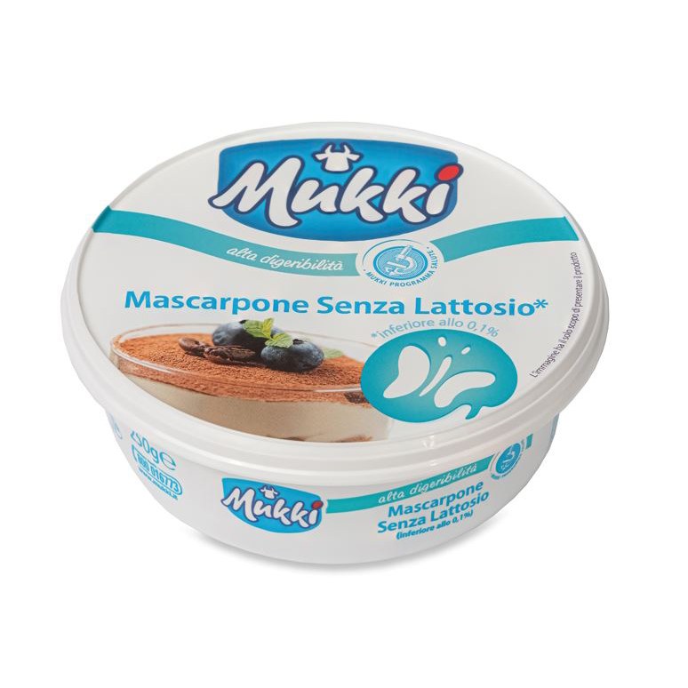 Mukki - Mascarpone Senza Lattosio Alta Digeribilità