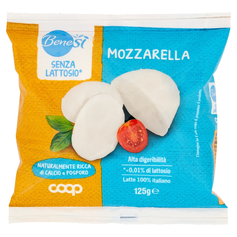 Coop - Mozzarella Senza Lattosio Bene Sì 125 g