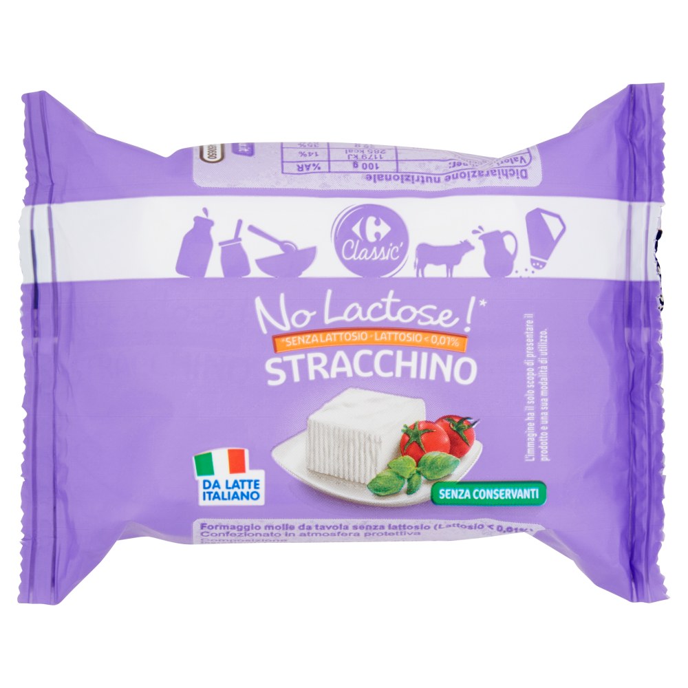 Carrefour - Classic No Lactose Stracchino Senza Lattosio