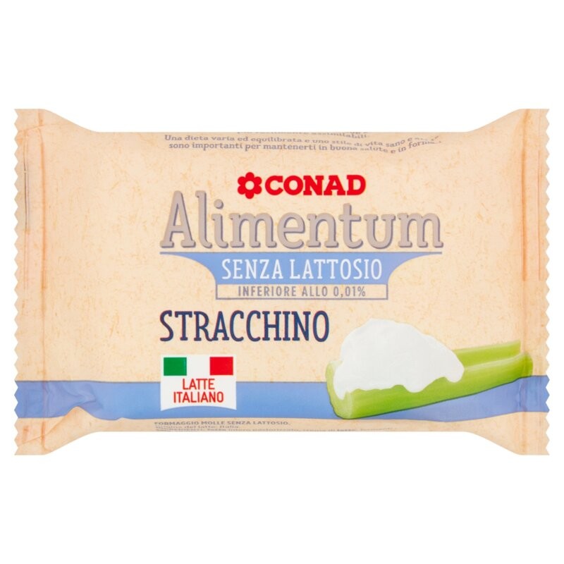 Conad - Alimentum Stracchino Senza Lattosio 100 g