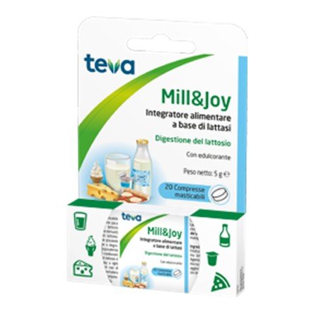 Confezione di Mill&Joy, 20 compresse masticabili