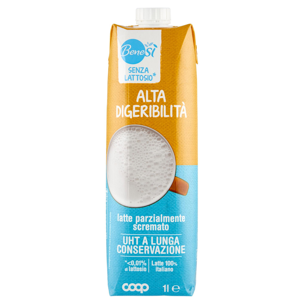 Coop - Latte PS UHT Senza Lattosio Bene Sì 1 l