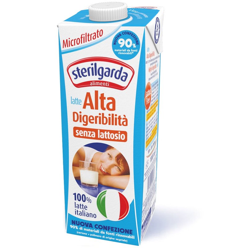 Sterilgarda - Latte Alta Digeribilità Senza Lattosio Microfiltrato UHT