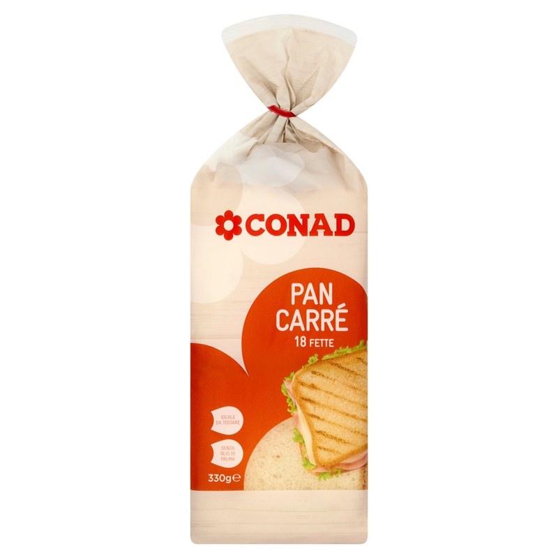 Conad - Pan Carrè 18 Fette