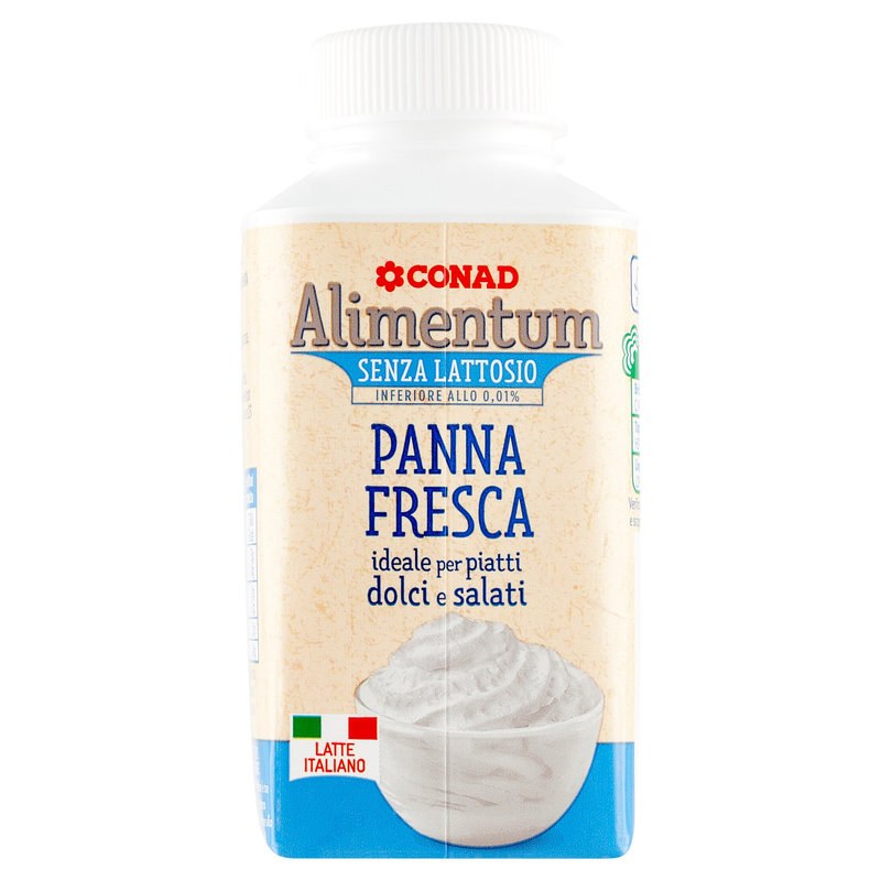Conad - Panna Fresca Alimentum Senza Lattosio 250 ml