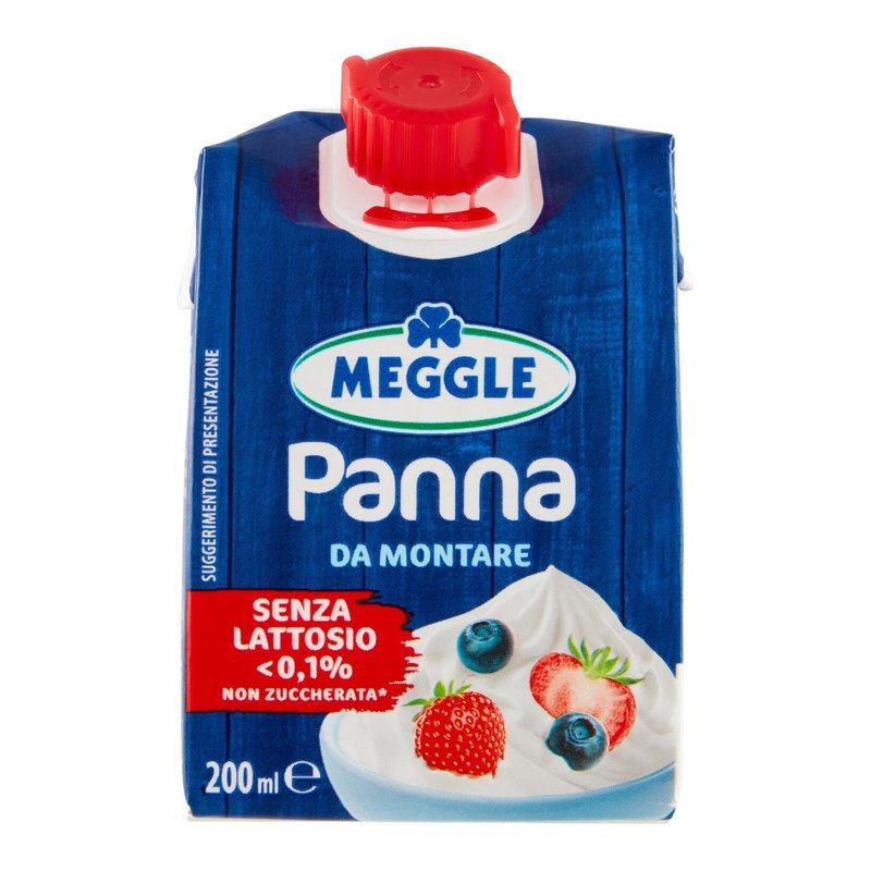 Meggle - Panna da Montare Senza Lattosio 200 ml