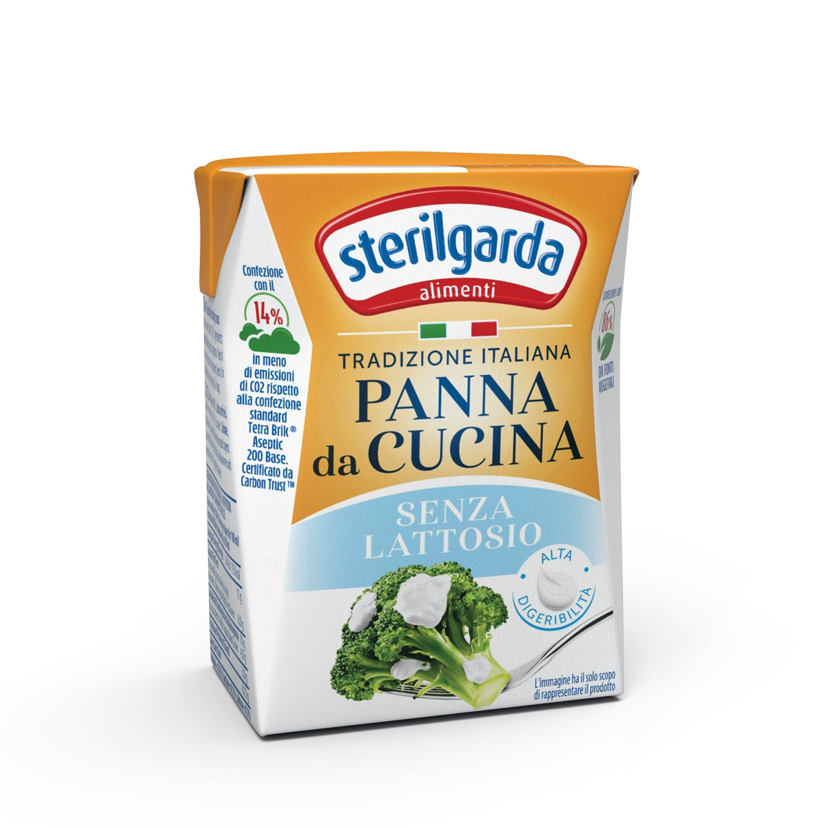 Sterilgarda - Panna da Cucina Senza Lattosio 200 ml