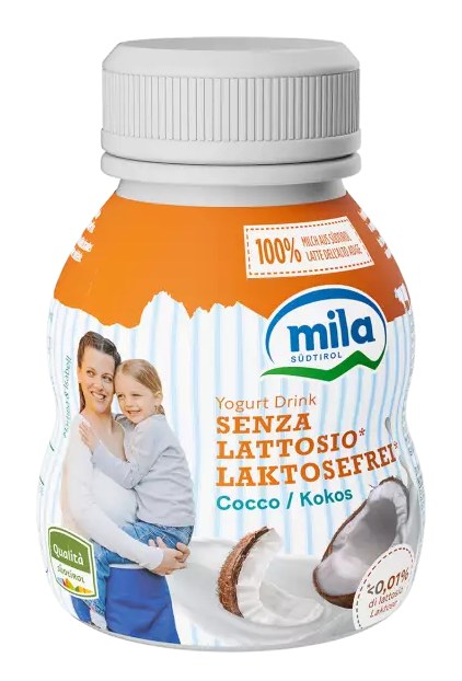 Mila - Yogurt da Bere Senza Lattosio Cocco