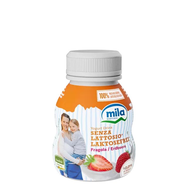 Mila - Yogurt da Bere Senza Lattosio Fragola