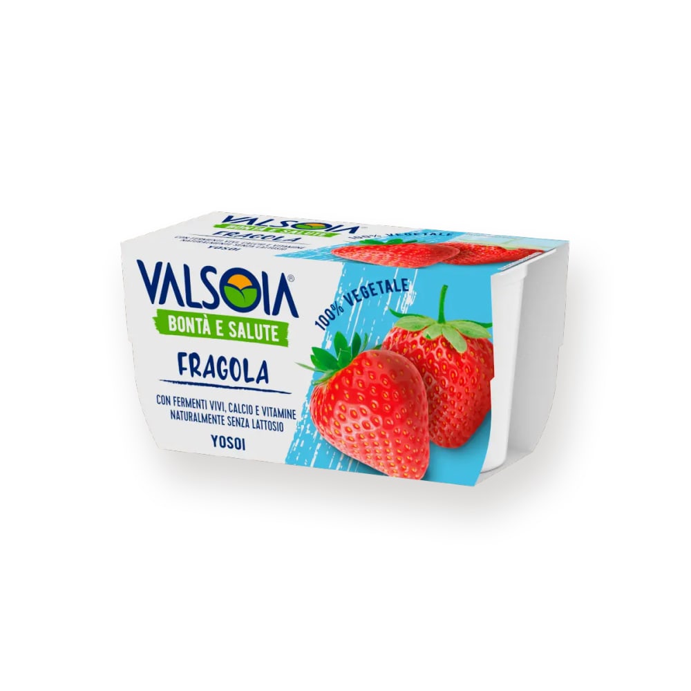 Valsoia - Alternativa Vegetale allo Yogurt Fragola